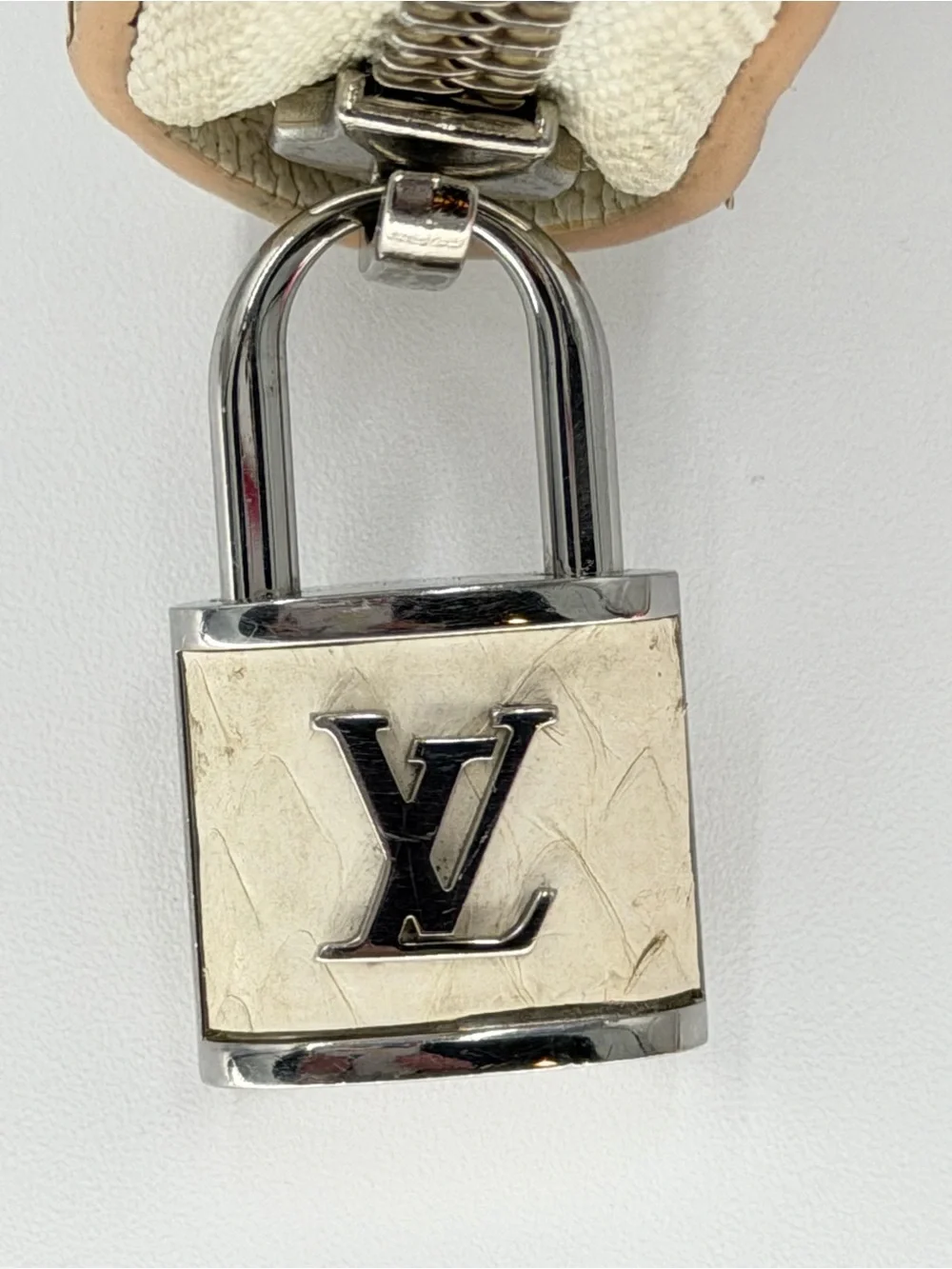 LV Snakeskin Cream w/Brushed Gold Monogram Zippy Wallet Full Set w/Entrupy COA! - Picture 4 of 12